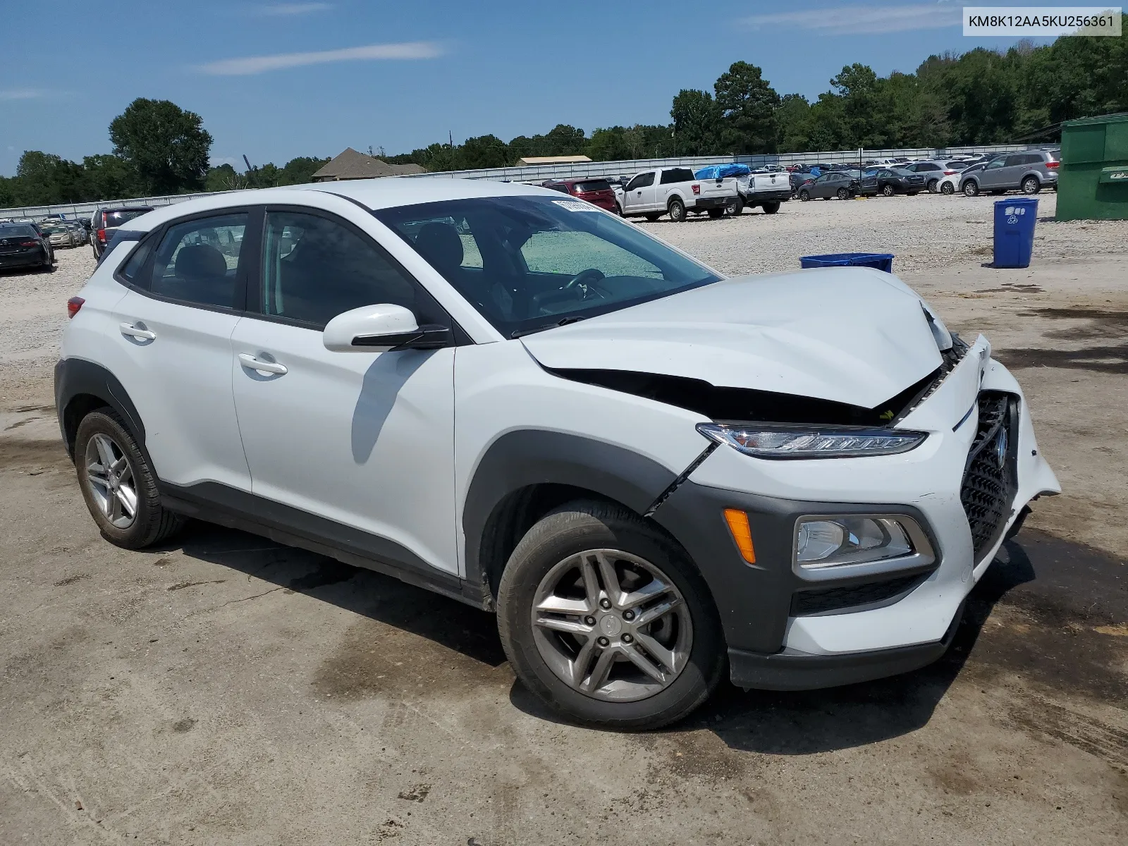 2019 Hyundai Kona Se VIN: KM8K12AA5KU256361 Lot: 67099094