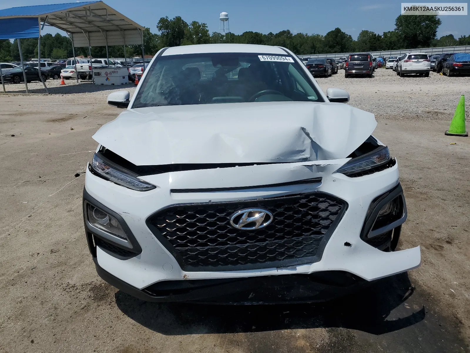 2019 Hyundai Kona Se VIN: KM8K12AA5KU256361 Lot: 67099094