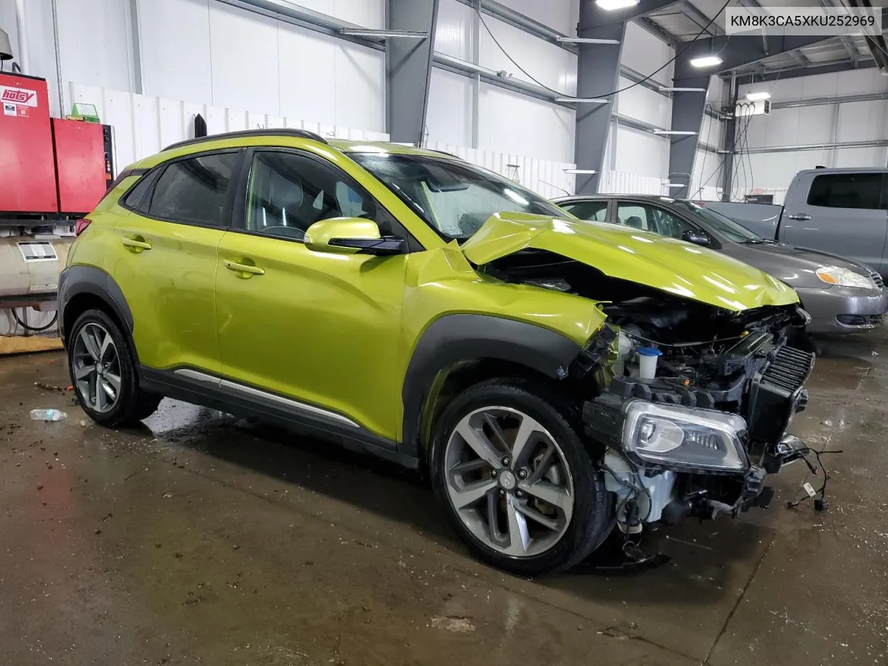 KM8K3CA5XKU252969 2019 Hyundai Kona Limited