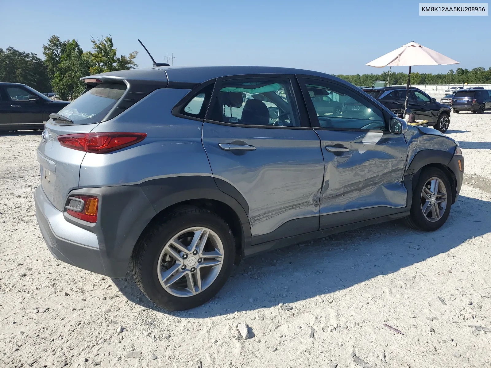 2019 Hyundai Kona Se VIN: KM8K12AA5KU208956 Lot: 68233824