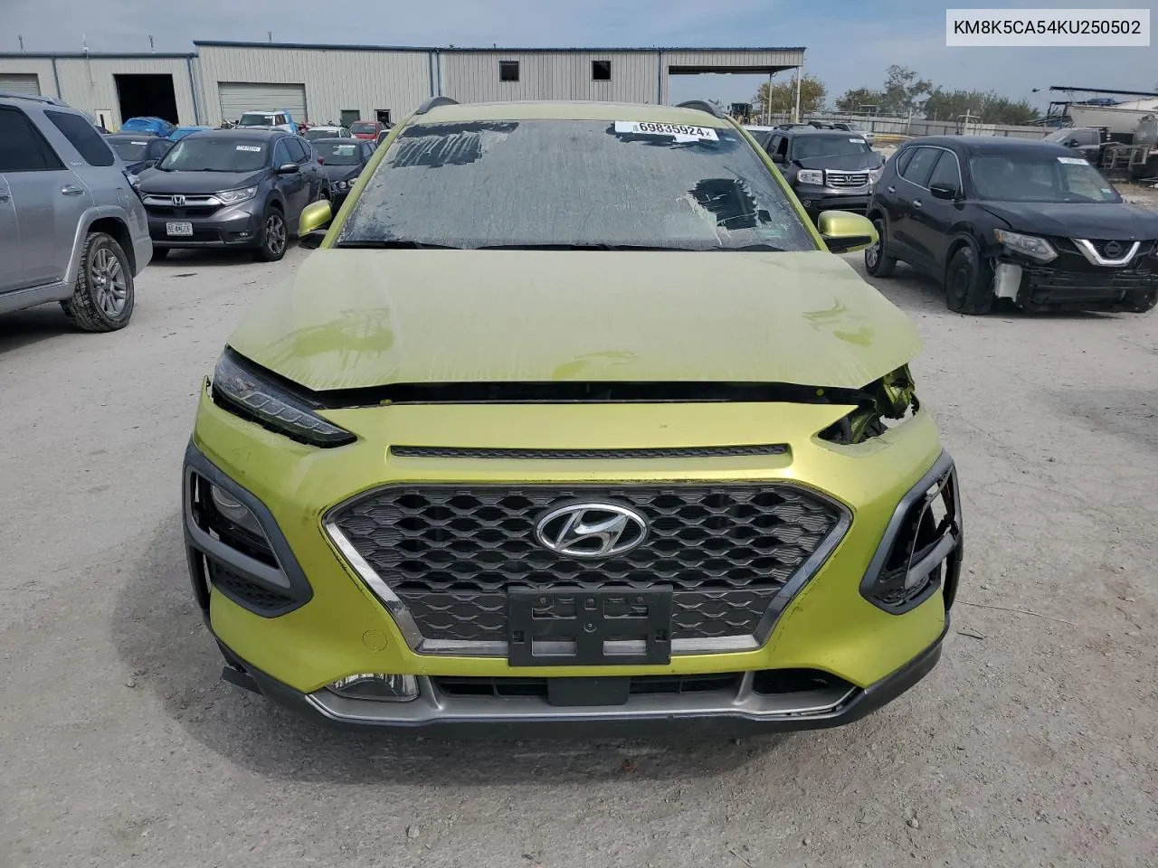 KM8K5CA54KU250502 2019 Hyundai Kona Ultimate