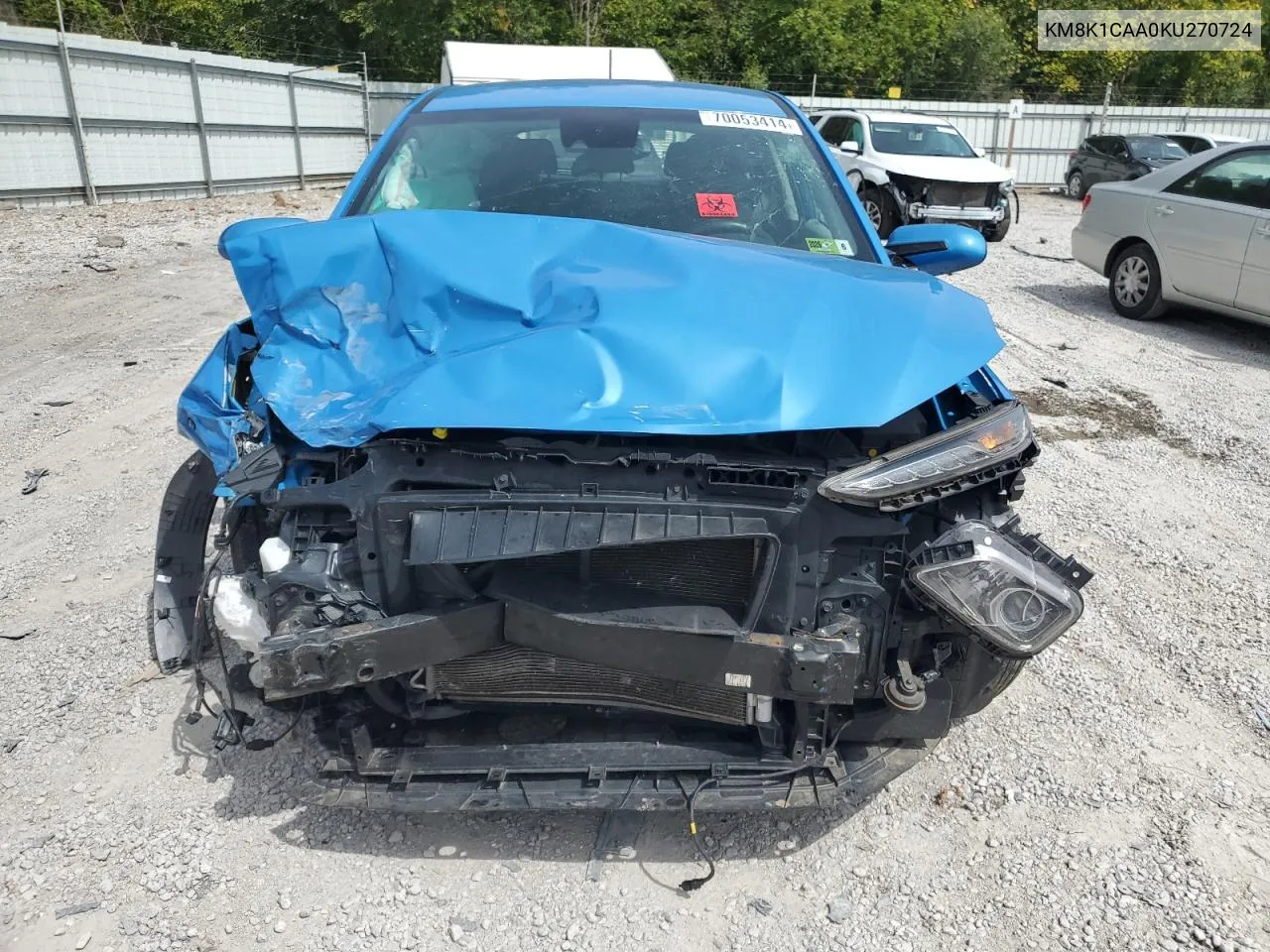 KM8K1CAA0KU270724 2019 Hyundai Kona Se