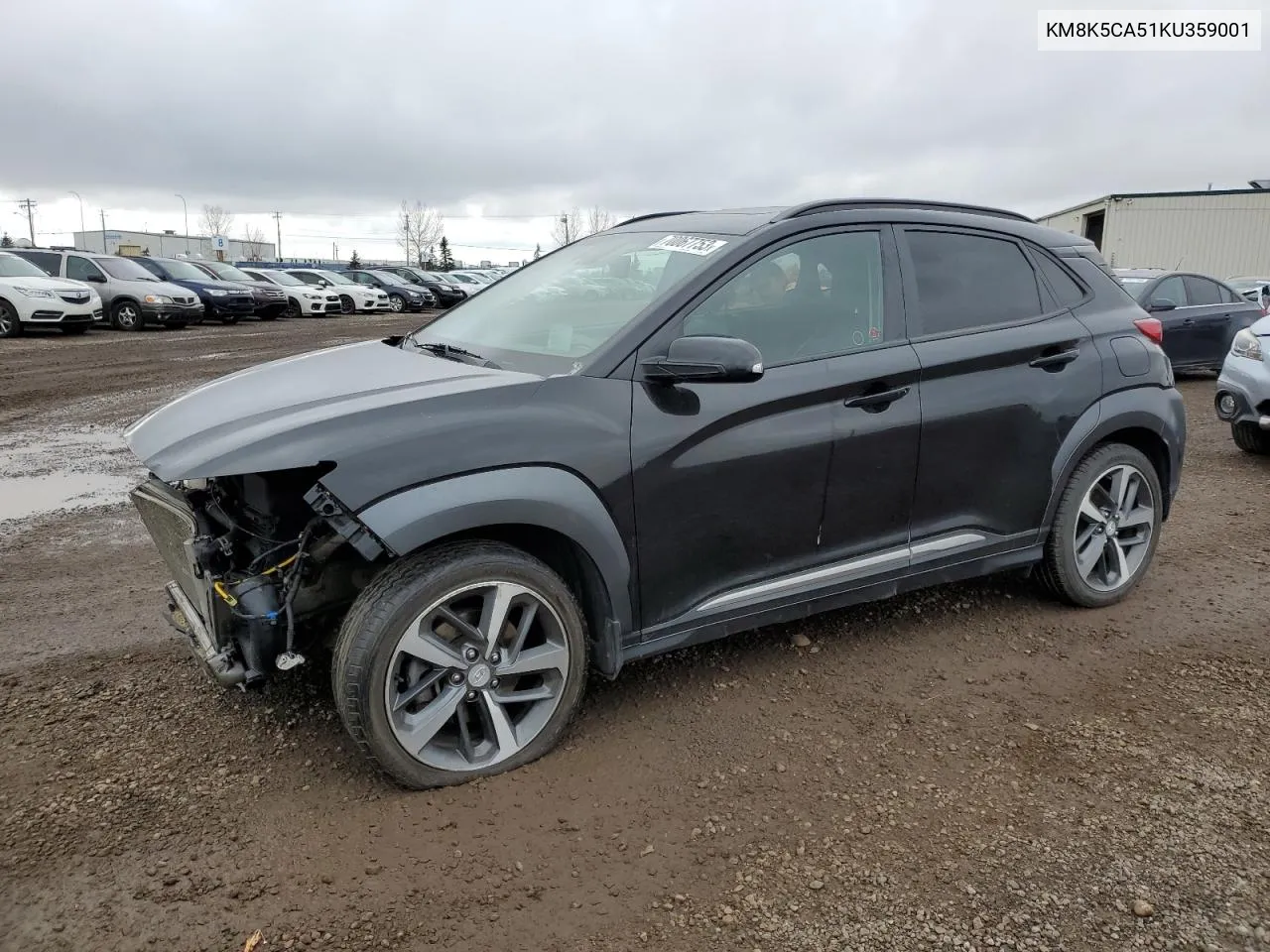 KM8K5CA51KU359001 2019 Hyundai Kona Ultimate