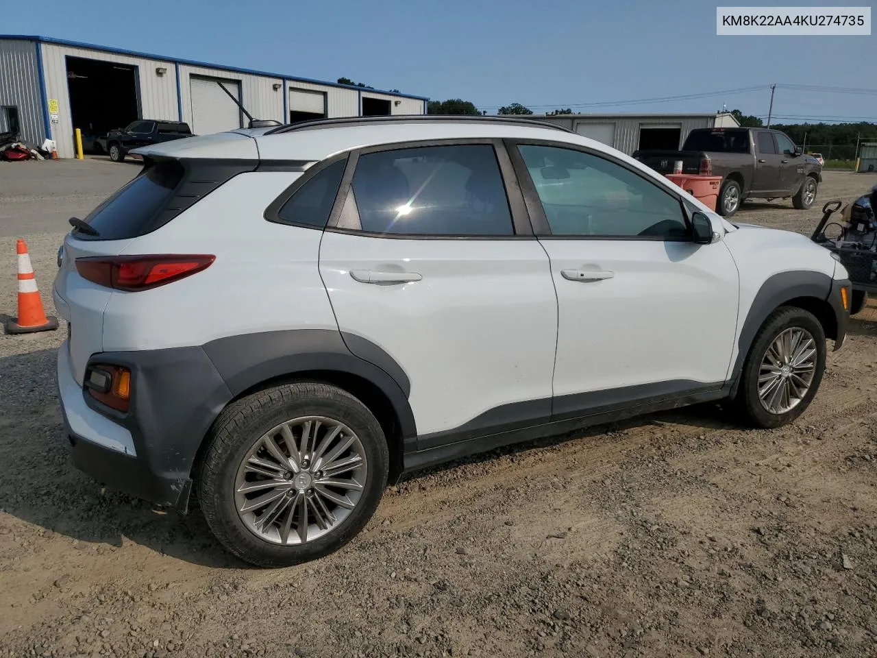 KM8K22AA4KU274735 2019 Hyundai Kona Sel