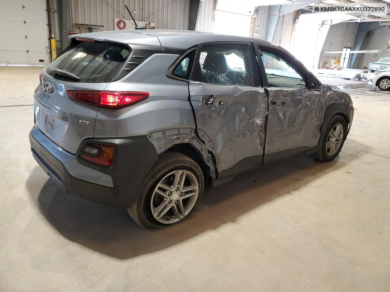 2019 Hyundai Kona Se VIN: KM8K1CAAXKU332890 Lot: 70443924