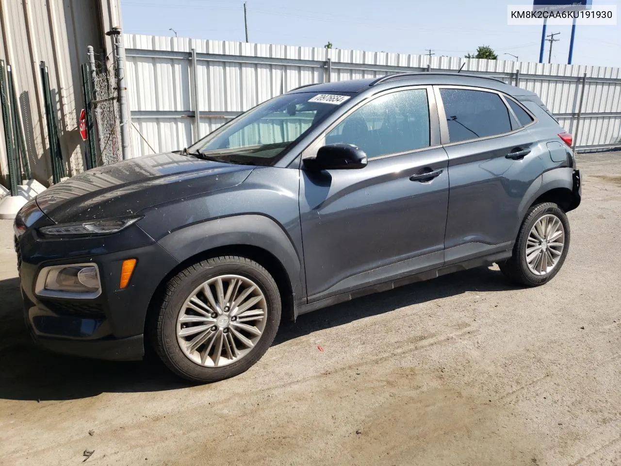 KM8K2CAA6KU191930 2019 Hyundai Kona Sel