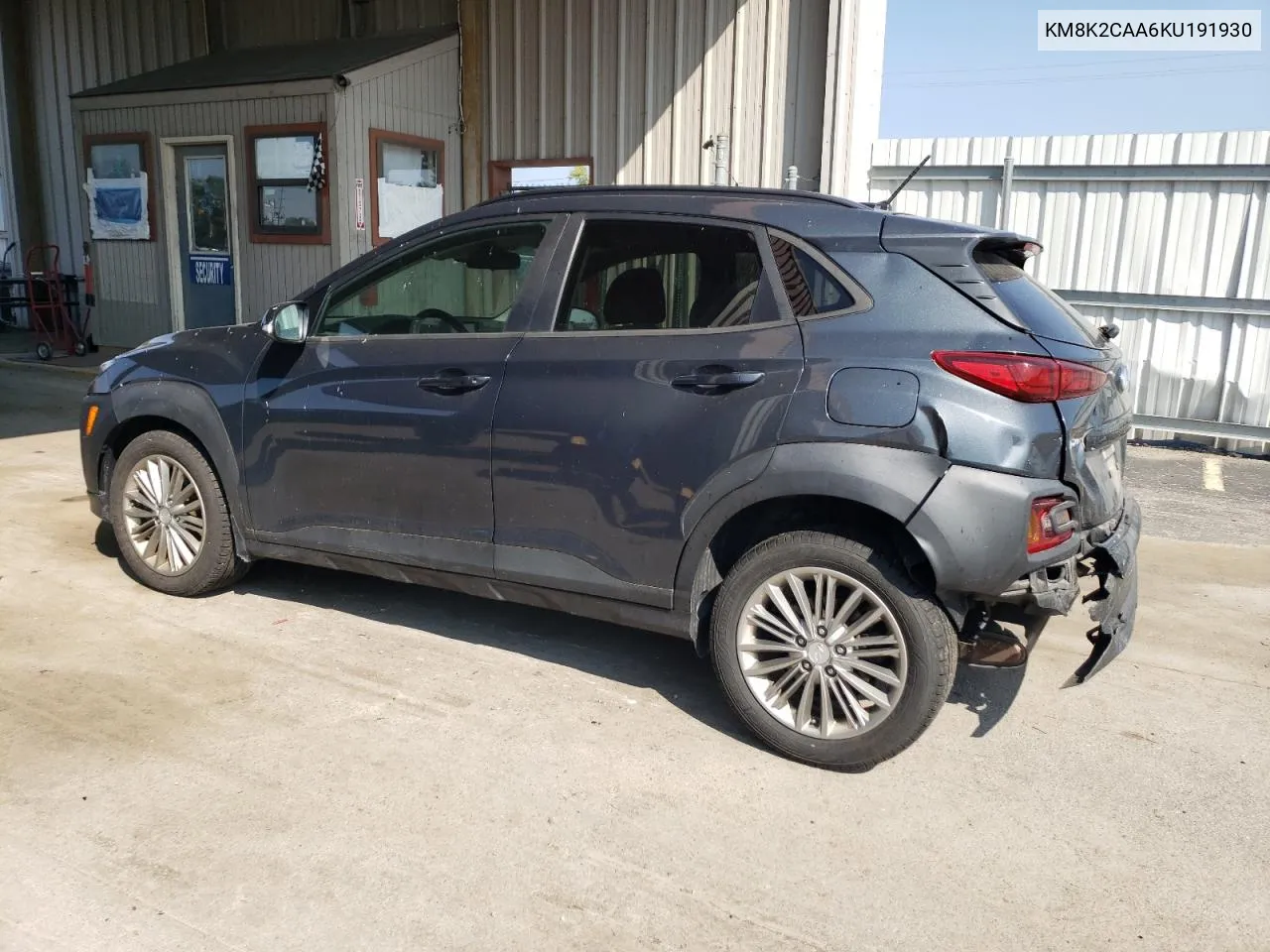 2019 Hyundai Kona Sel VIN: KM8K2CAA6KU191930 Lot: 70976654