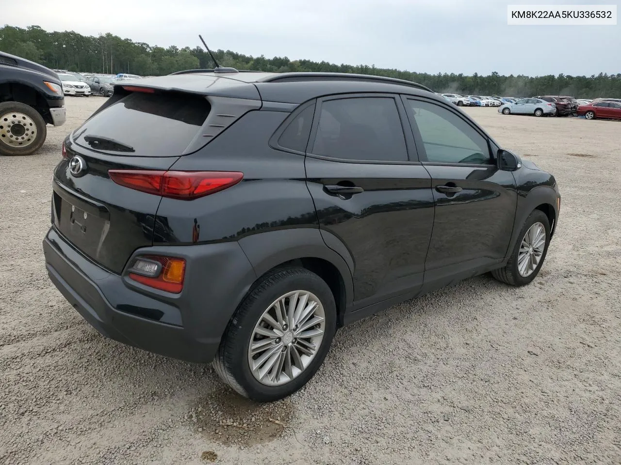 2019 Hyundai Kona Sel VIN: KM8K22AA5KU336532 Lot: 71025584