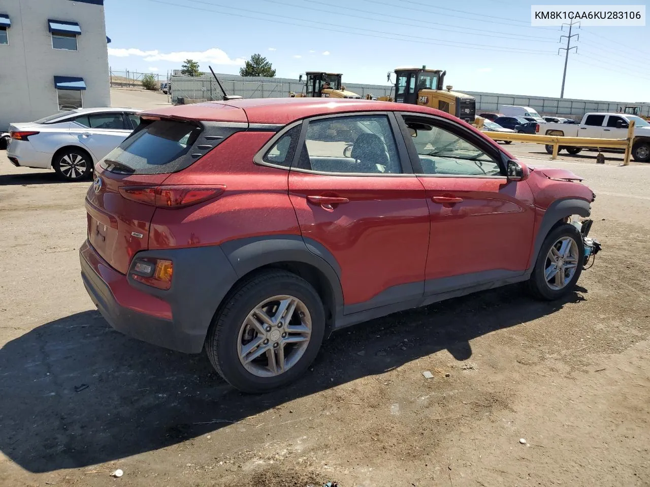 KM8K1CAA6KU283106 2019 Hyundai Kona Se