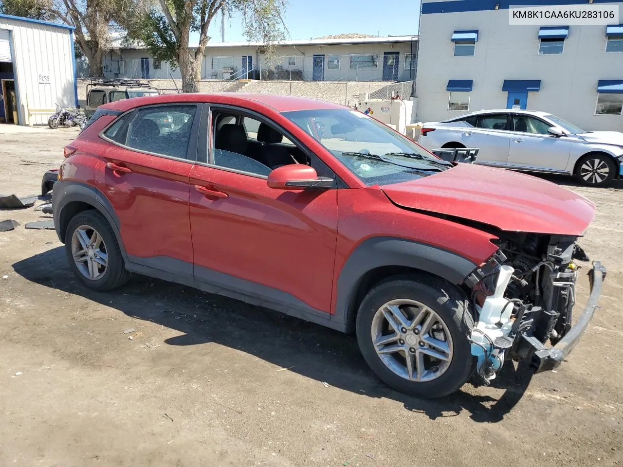 2019 Hyundai Kona Se VIN: KM8K1CAA6KU283106 Lot: 71319484