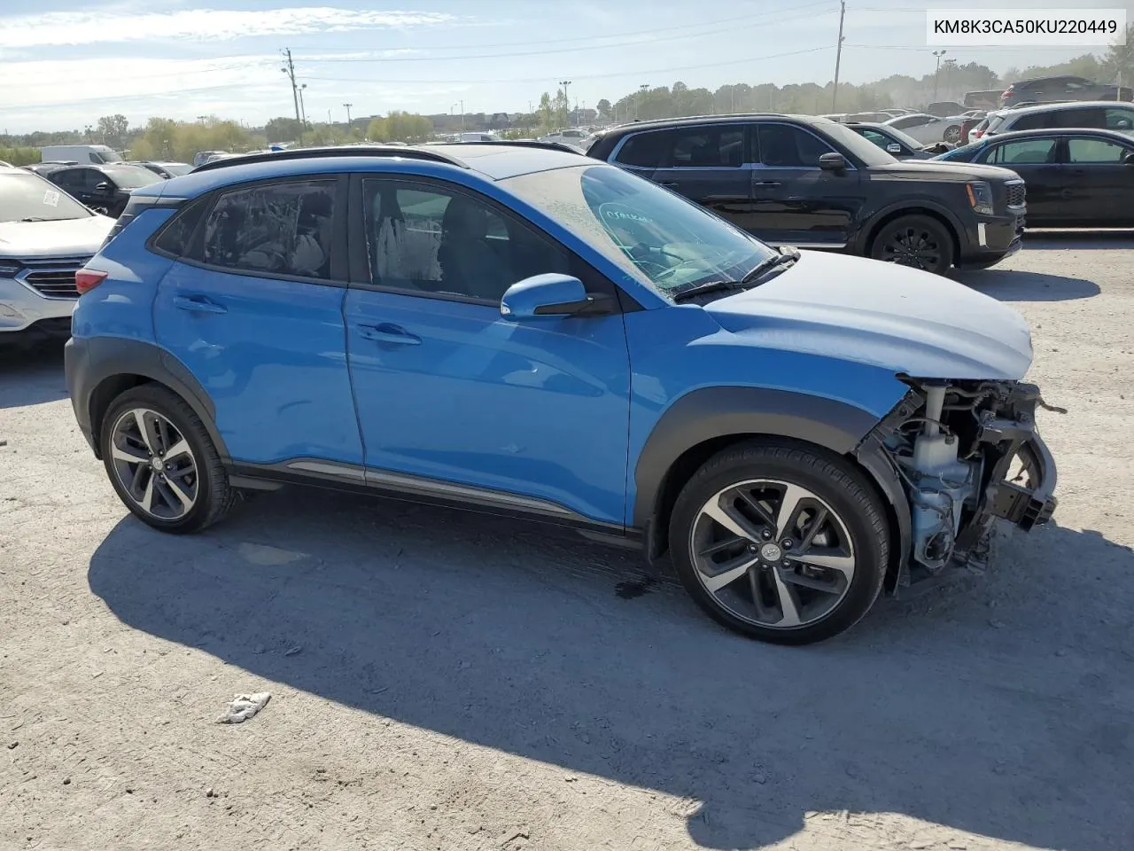 2019 Hyundai Kona Limited VIN: KM8K3CA50KU220449 Lot: 71735154