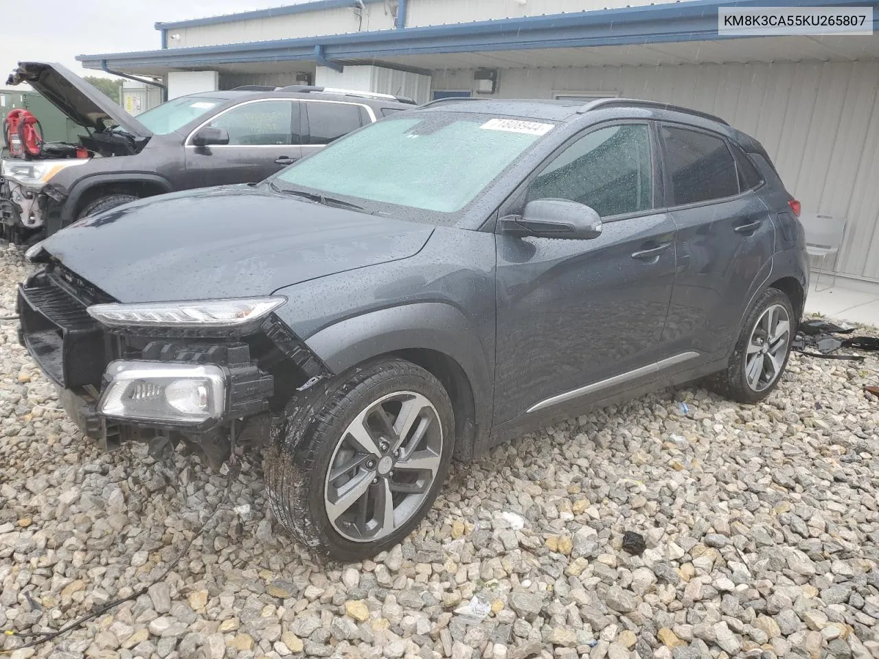 2019 Hyundai Kona Limited VIN: KM8K3CA55KU265807 Lot: 71808944