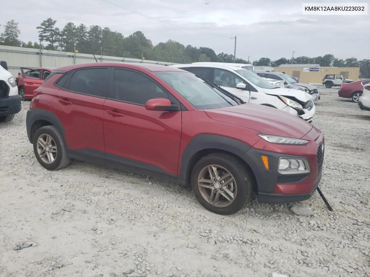 2019 Hyundai Kona Se VIN: KM8K12AA8KU223032 Lot: 71890914