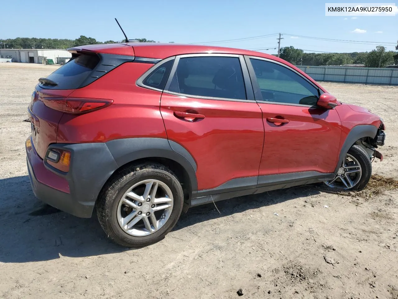 KM8K12AA9KU275950 2019 Hyundai Kona Se