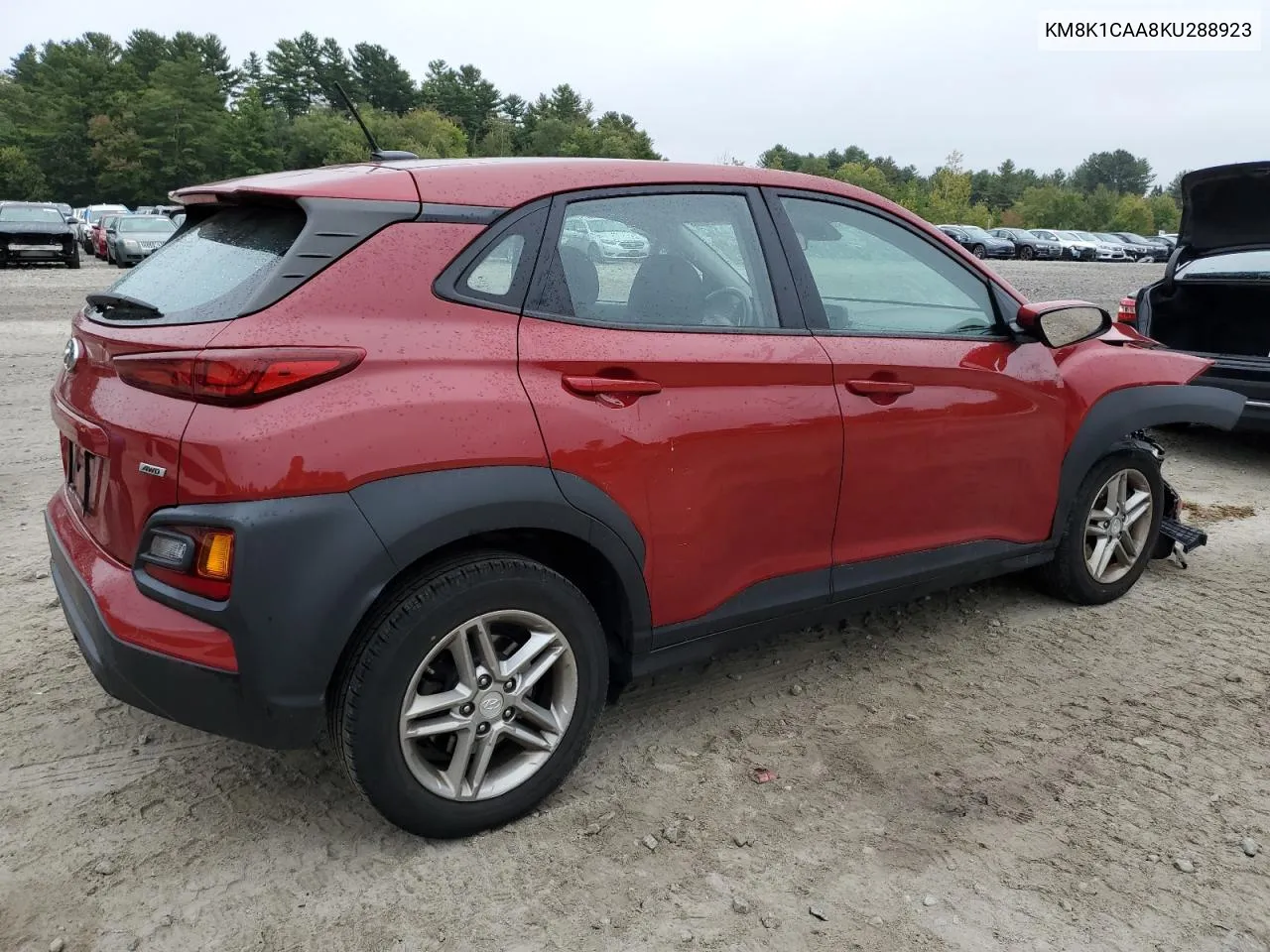 2019 Hyundai Kona Se VIN: KM8K1CAA8KU288923 Lot: 72239134