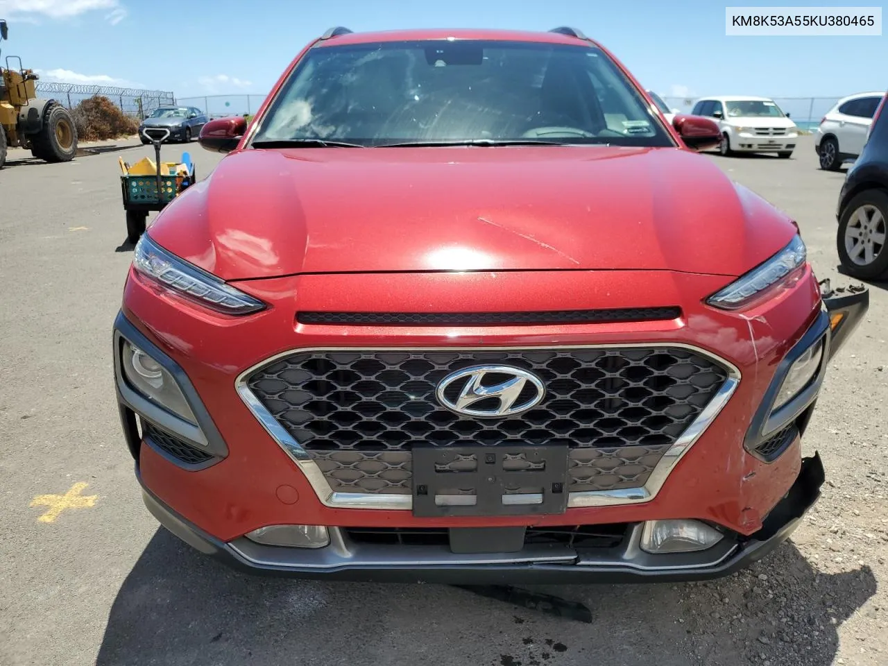 2019 Hyundai Kona Ultimate VIN: KM8K53A55KU380465 Lot: 72291174