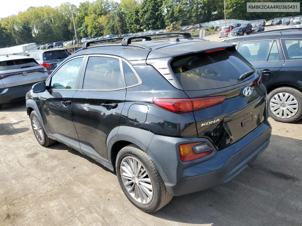 KM8K2CAA4KU365431 2019 Hyundai Kona Sel