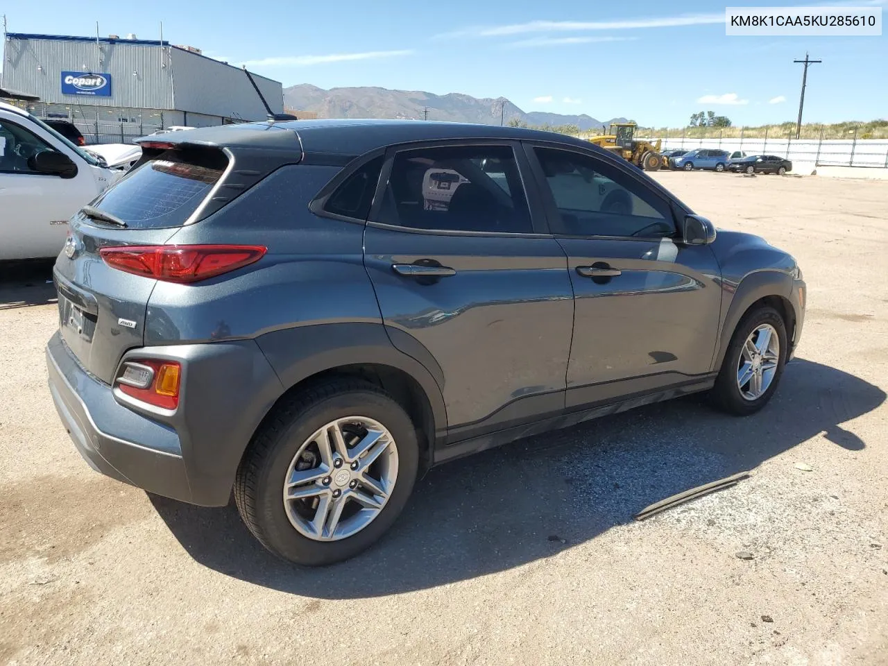 2019 Hyundai Kona Se VIN: KM8K1CAA5KU285610 Lot: 72560994