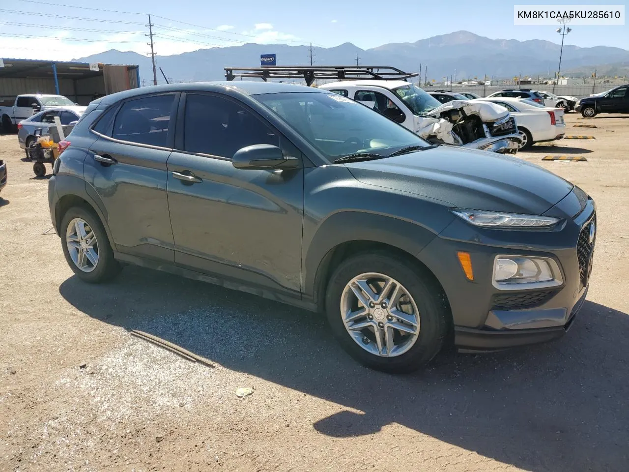 2019 Hyundai Kona Se VIN: KM8K1CAA5KU285610 Lot: 72560994