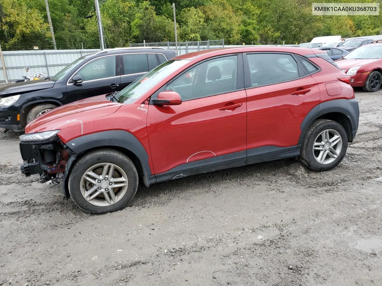 2019 Hyundai Kona Se VIN: KM8K1CAA0KU368703 Lot: 73304984