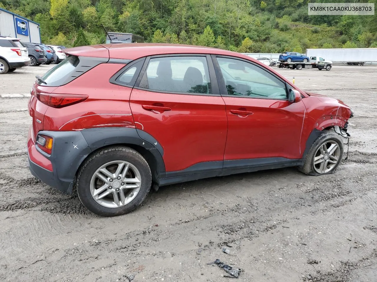 2019 Hyundai Kona Se VIN: KM8K1CAA0KU368703 Lot: 73304984