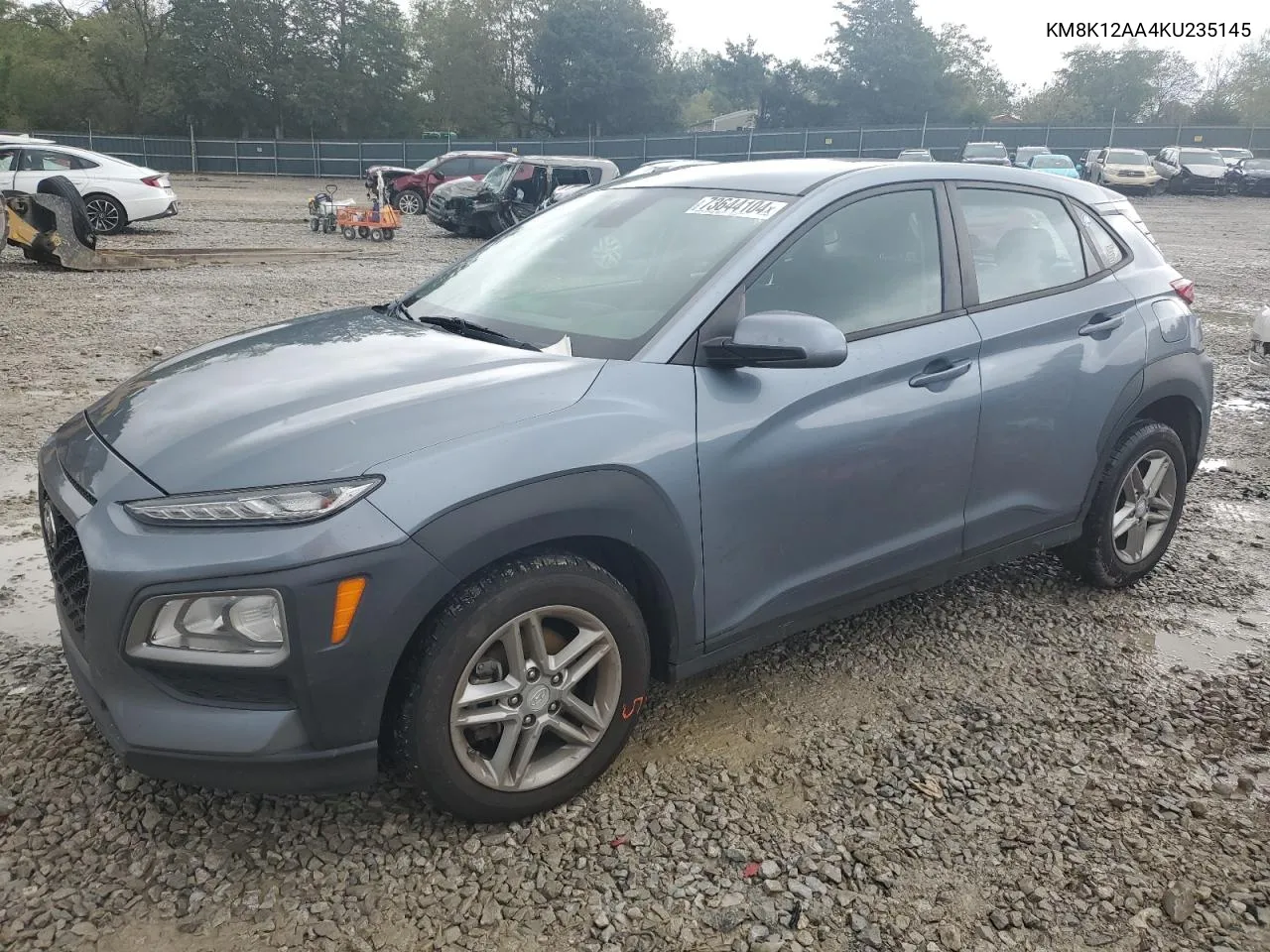 KM8K12AA4KU235145 2019 Hyundai Kona Se