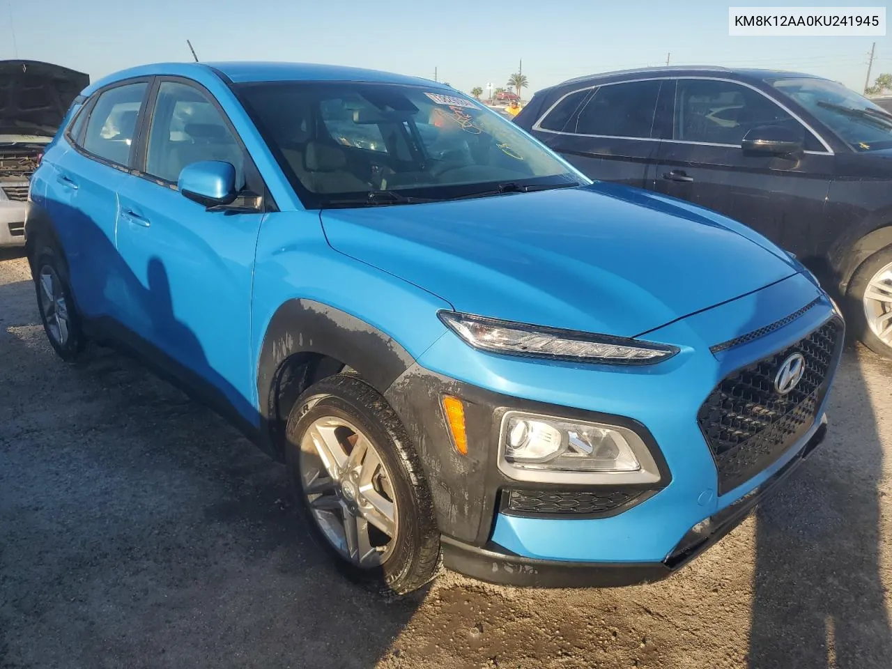 2019 Hyundai Kona Se VIN: KM8K12AA0KU241945 Lot: 73829084