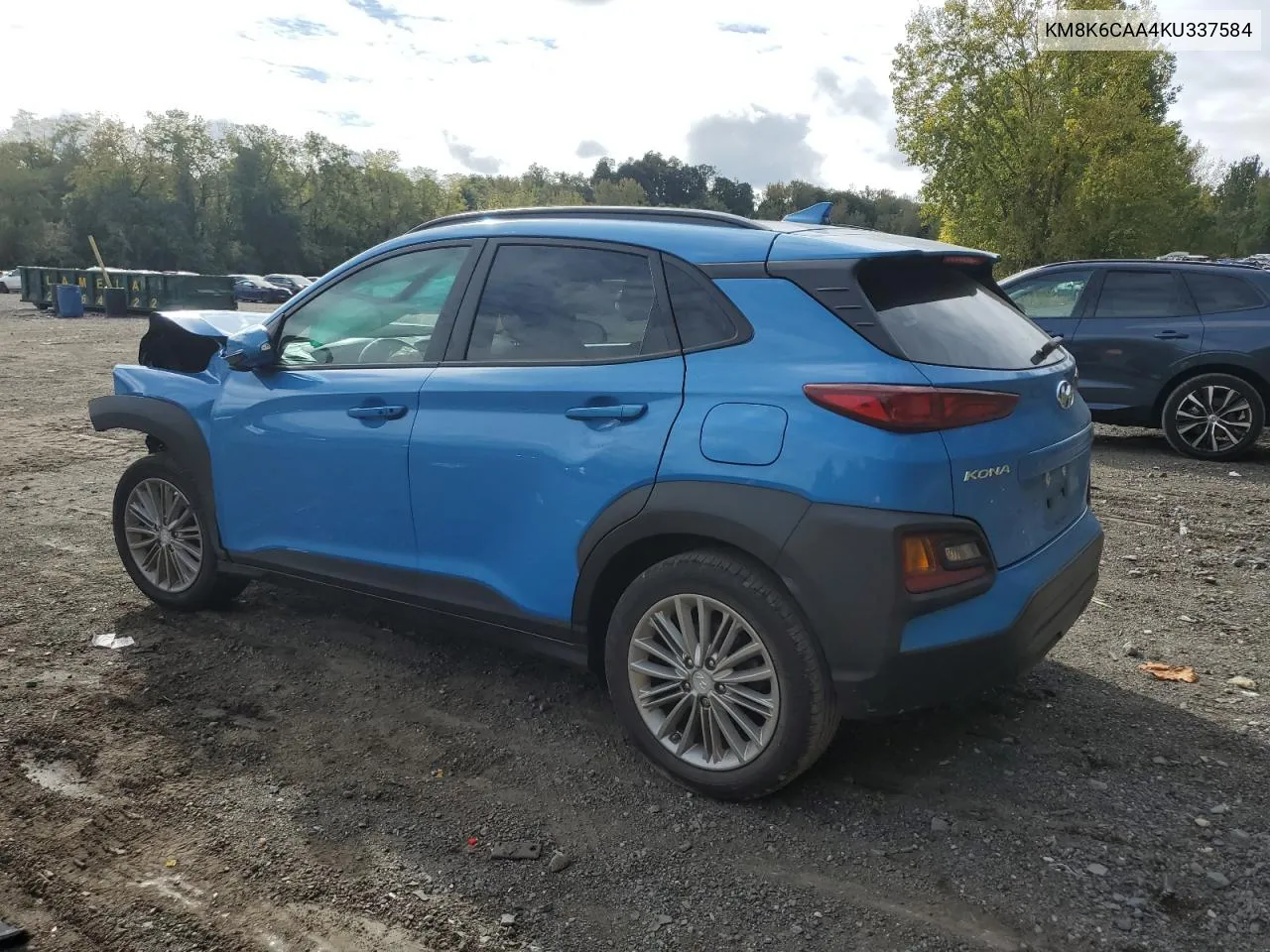 2019 Hyundai Kona Sel VIN: KM8K6CAA4KU337584 Lot: 73926564