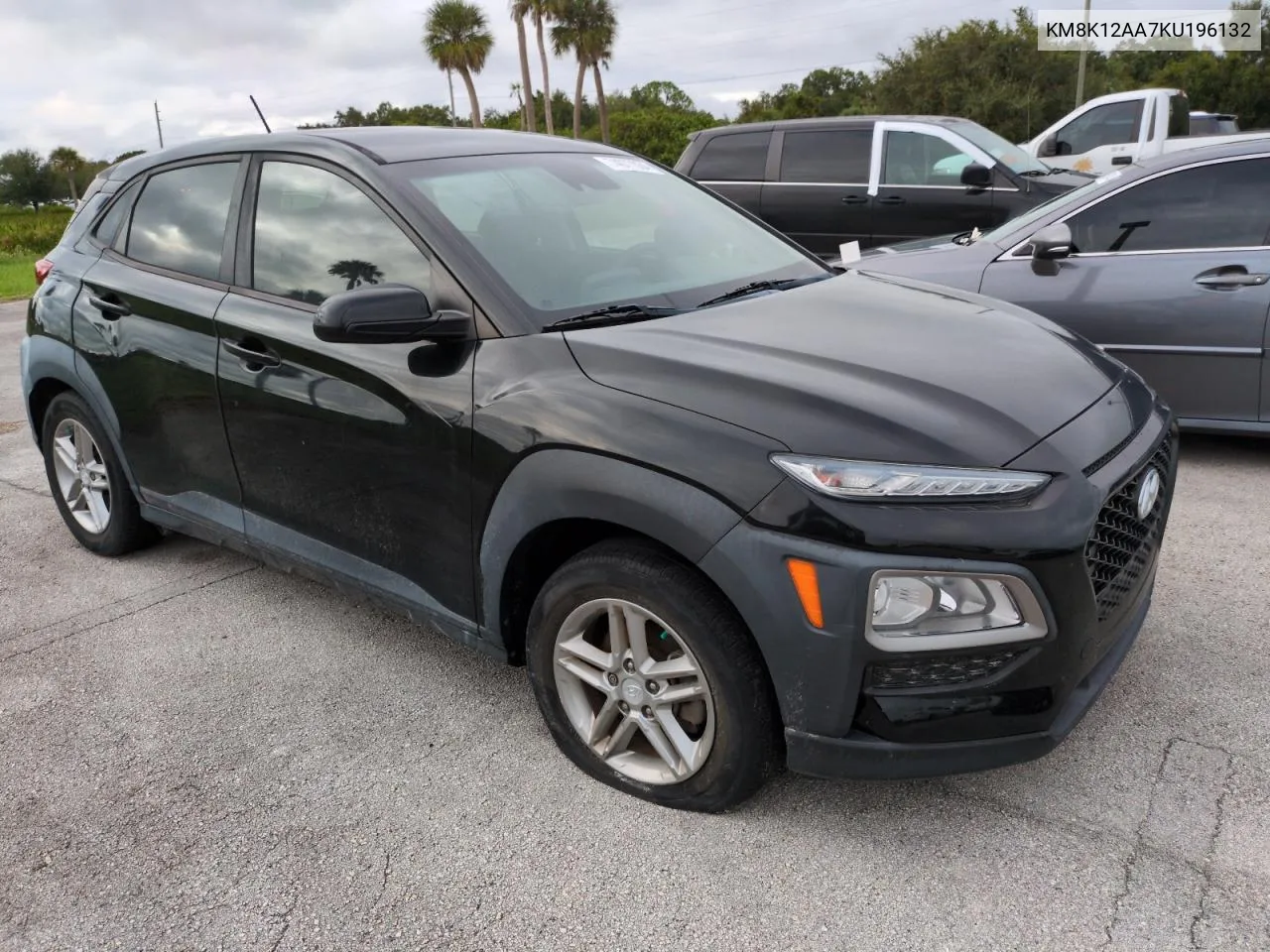 2019 Hyundai Kona Se VIN: KM8K12AA7KU196132 Lot: 74077034