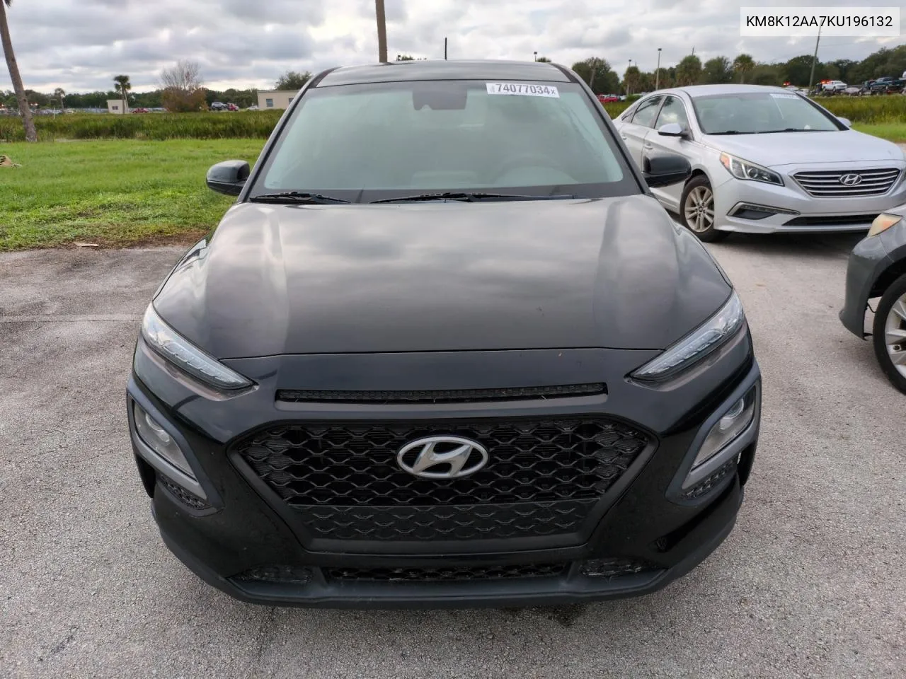 2019 Hyundai Kona Se VIN: KM8K12AA7KU196132 Lot: 74077034