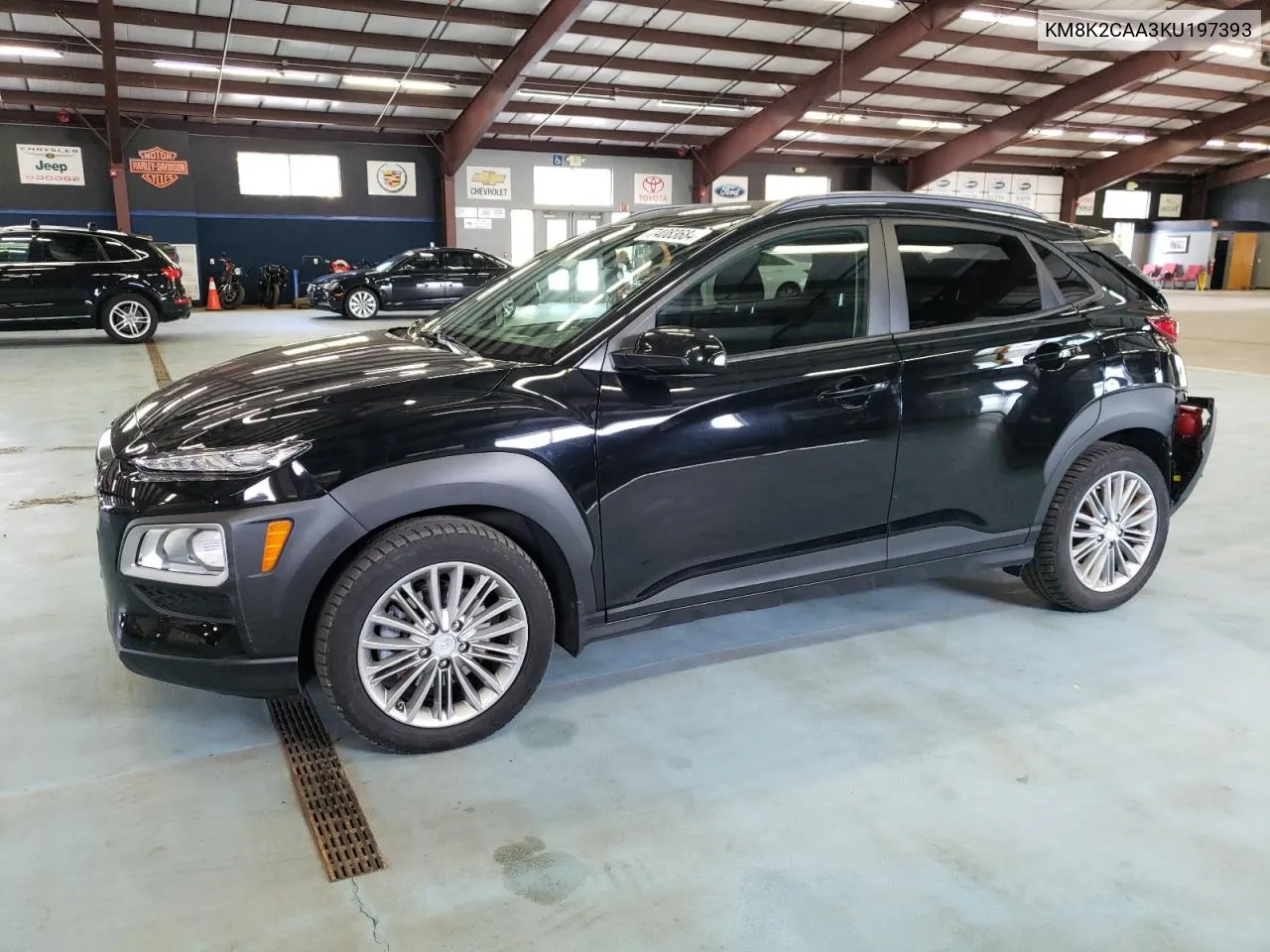 2019 Hyundai Kona Sel VIN: KM8K2CAA3KU197393 Lot: 74083684