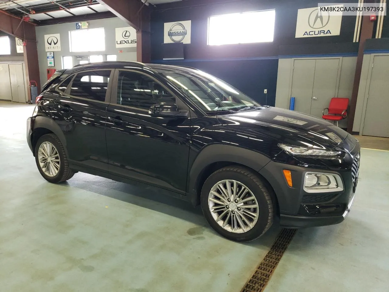 KM8K2CAA3KU197393 2019 Hyundai Kona Sel