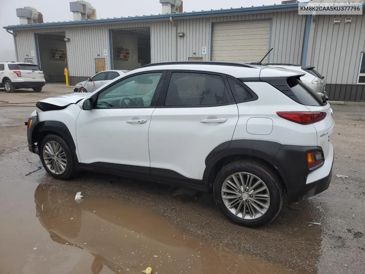 2019 Hyundai Kona Sel VIN: KM8K2CAA5KU377796 Lot: 74102084