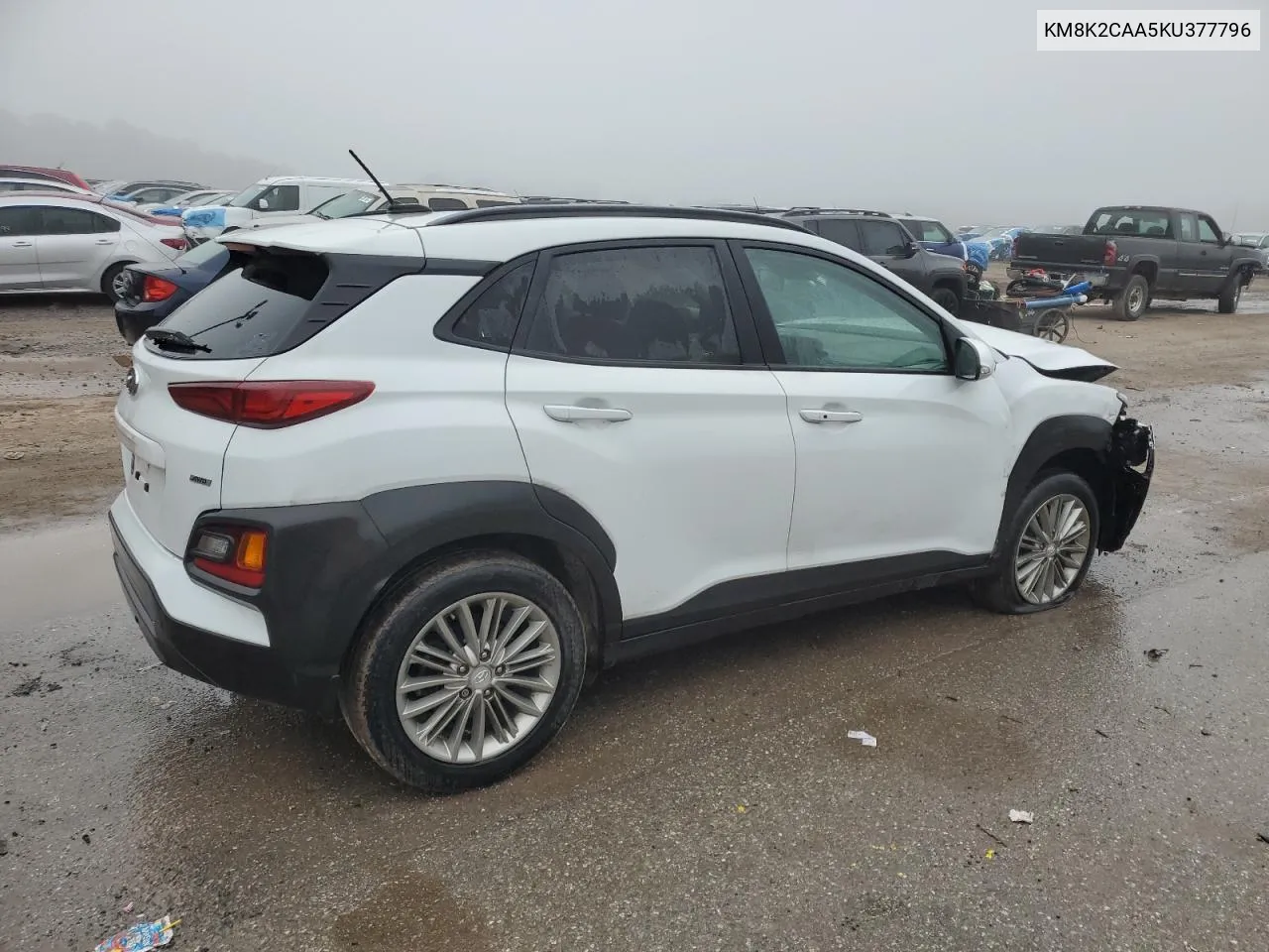 2019 Hyundai Kona Sel VIN: KM8K2CAA5KU377796 Lot: 74102084