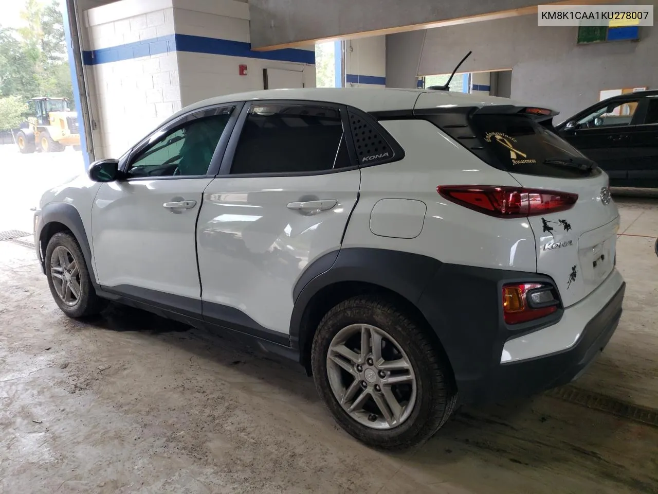 2019 Hyundai Kona Se VIN: KM8K1CAA1KU278007 Lot: 74148614