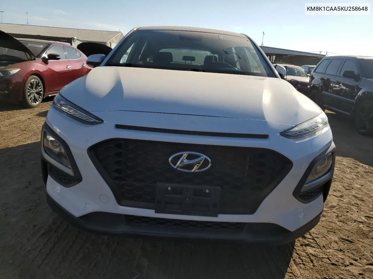 2019 Hyundai Kona Se VIN: KM8K1CAA5KU258648 Lot: 76329274