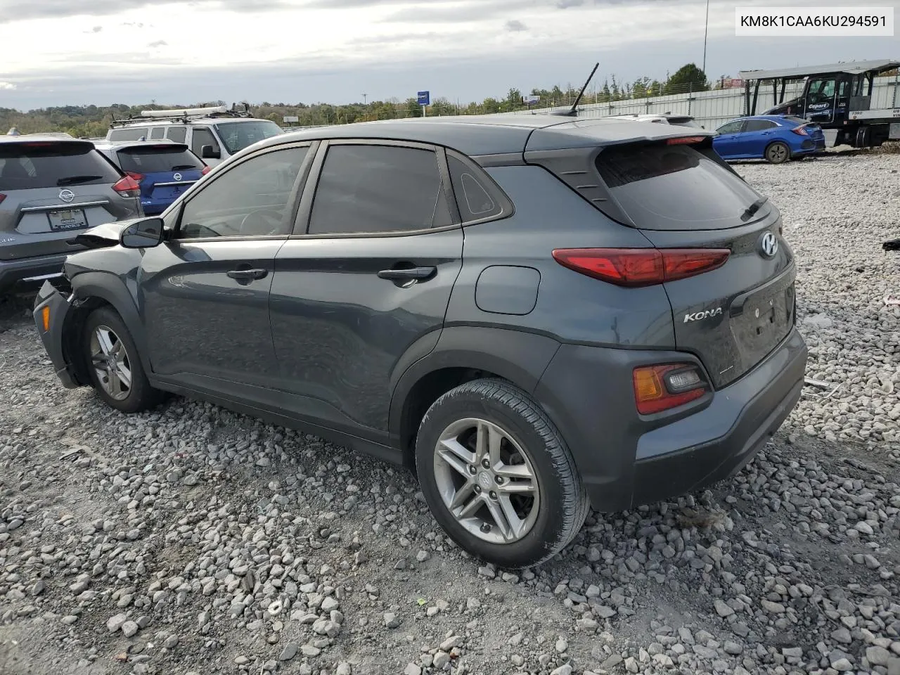 2019 Hyundai Kona Se VIN: KM8K1CAA6KU294591 Lot: 76354044