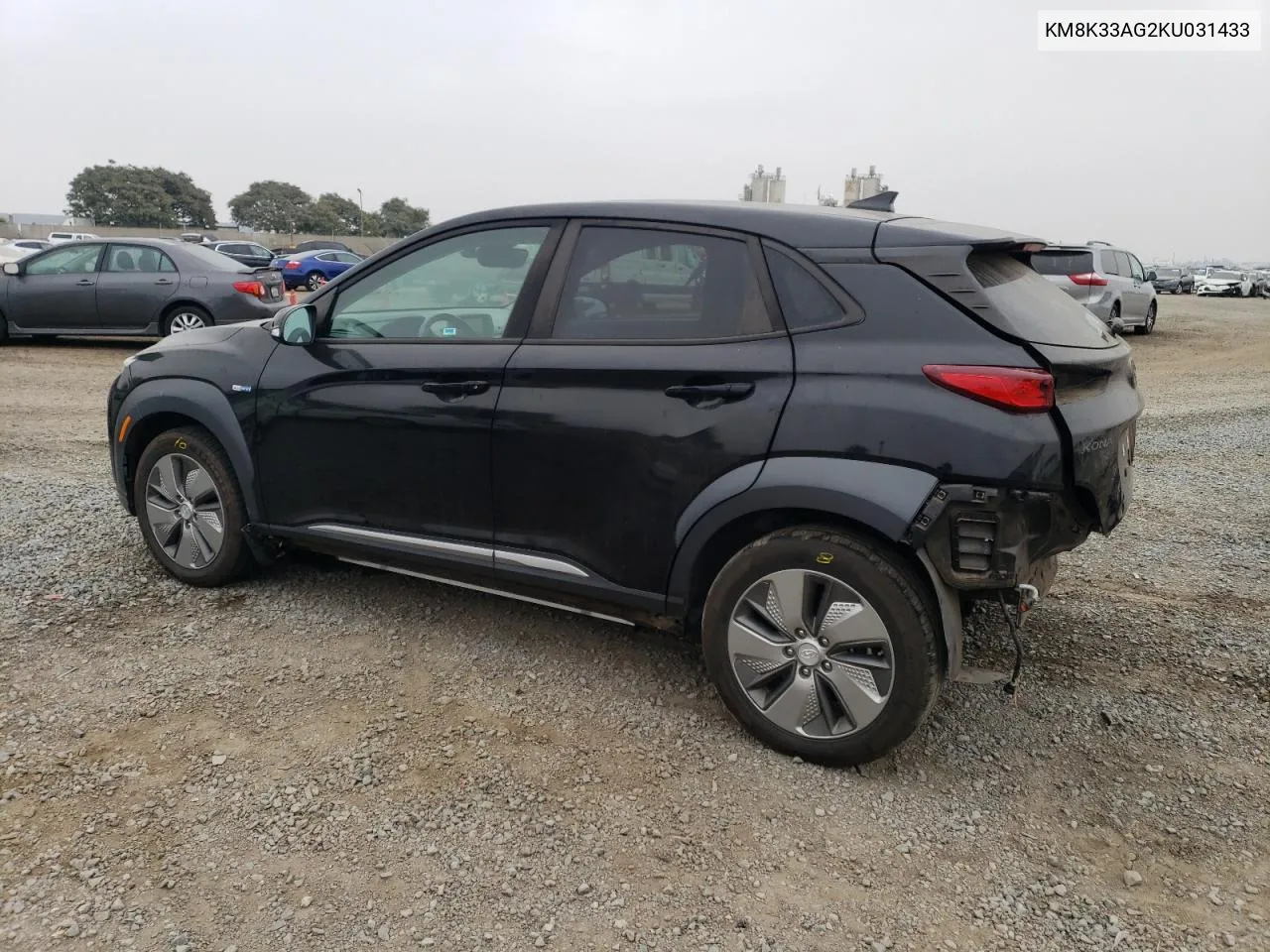 2019 Hyundai Kona Limited VIN: KM8K33AG2KU031433 Lot: 76490444