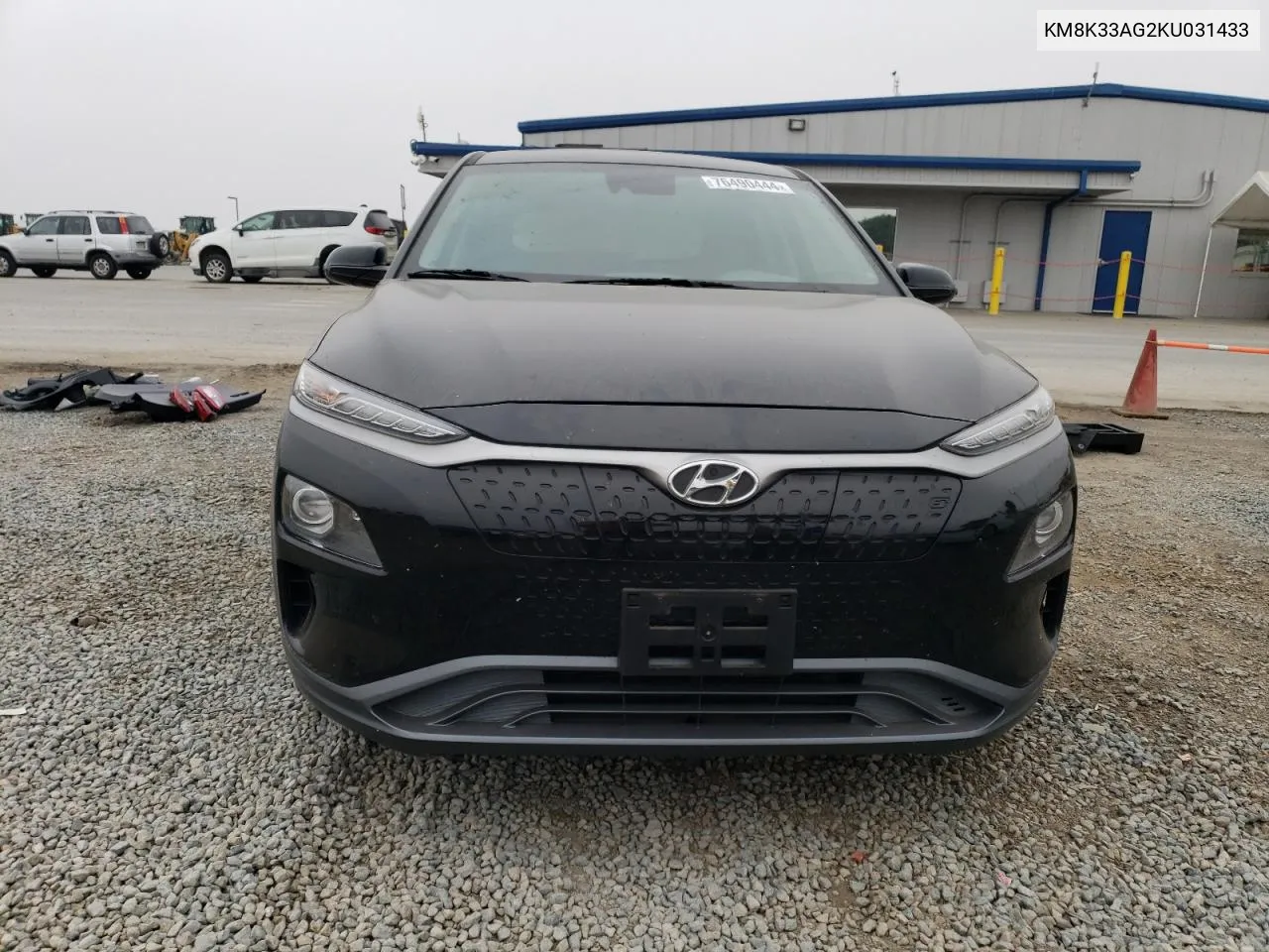 2019 Hyundai Kona Limited VIN: KM8K33AG2KU031433 Lot: 76490444