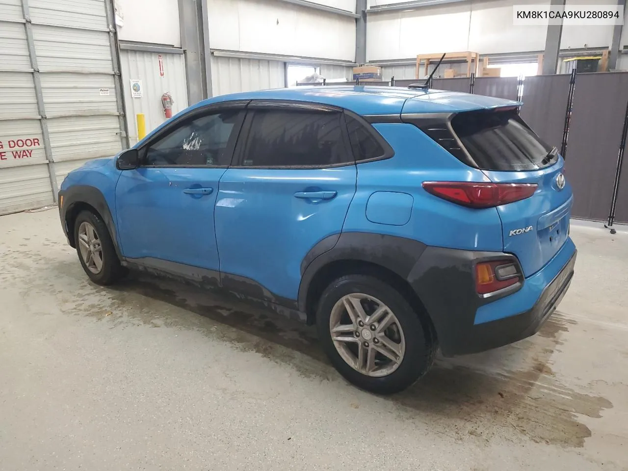 2019 Hyundai Kona Se VIN: KM8K1CAA9KU280894 Lot: 76629504