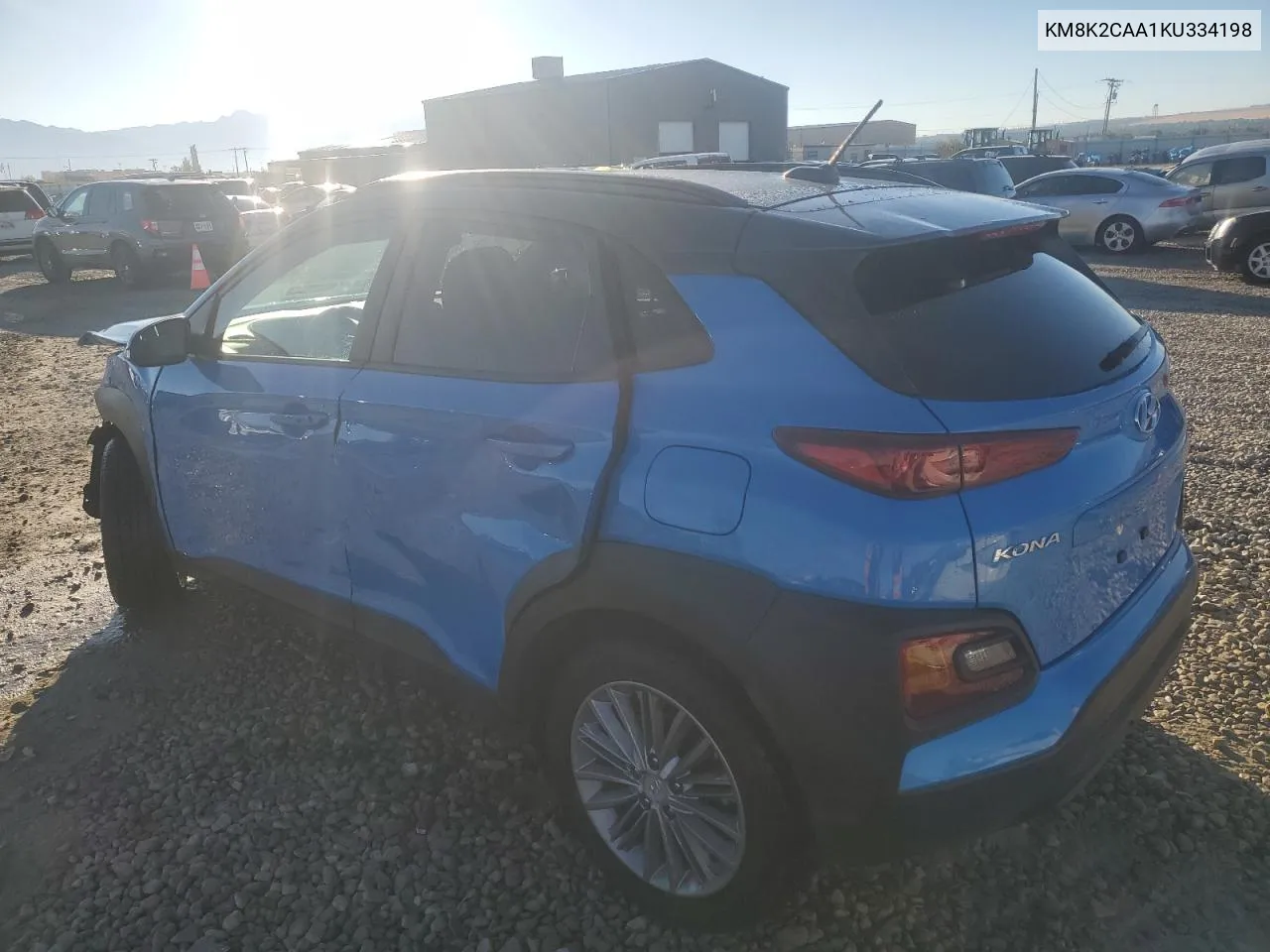 2019 Hyundai Kona Sel VIN: KM8K2CAA1KU334198 Lot: 76955454