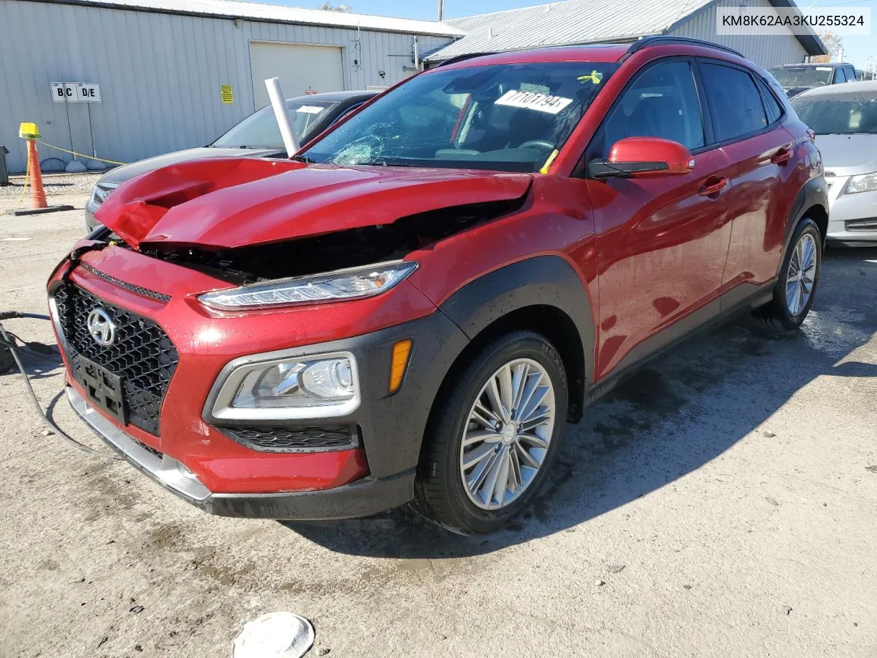 KM8K62AA3KU255324 2019 Hyundai Kona Sel