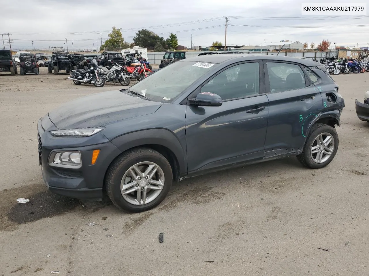 2019 Hyundai Kona Se VIN: KM8K1CAAXKU217979 Lot: 77161484