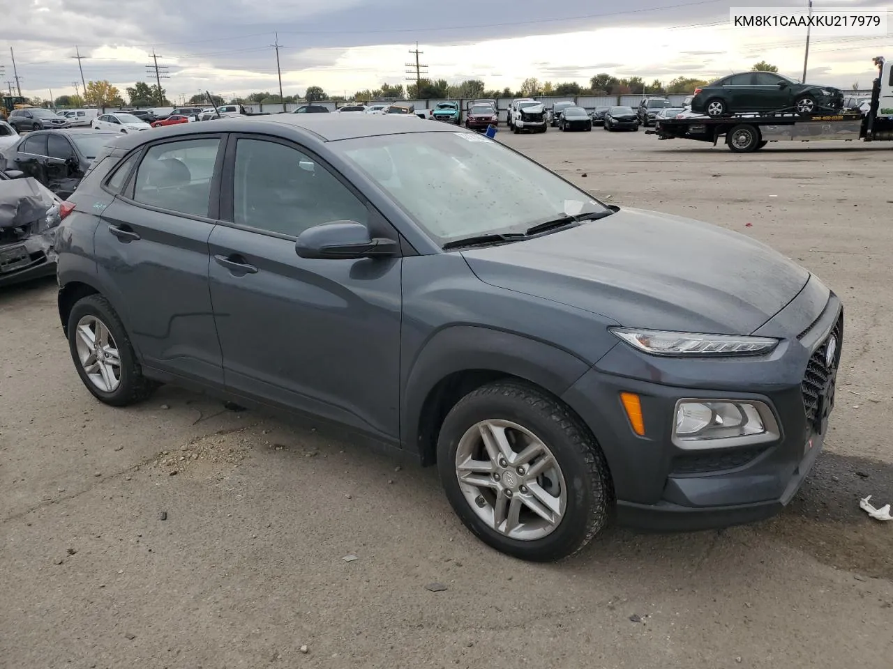 2019 Hyundai Kona Se VIN: KM8K1CAAXKU217979 Lot: 77161484