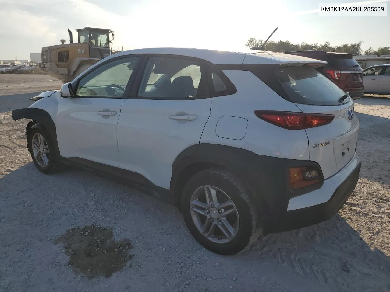 2019 Hyundai Kona Se VIN: KM8K12AA2KU285509 Lot: 77992694