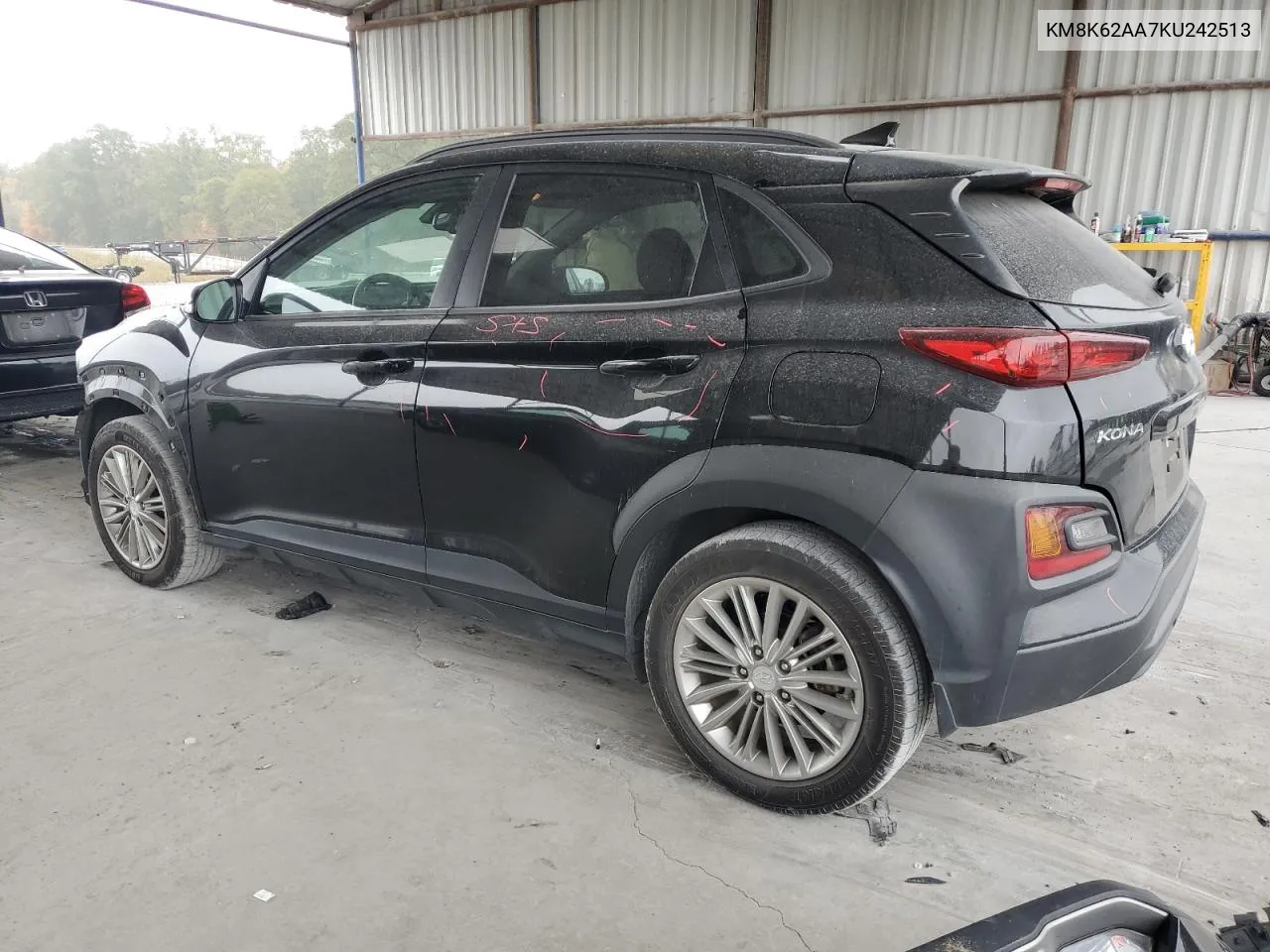 2019 Hyundai Kona Sel VIN: KM8K62AA7KU242513 Lot: 78472674