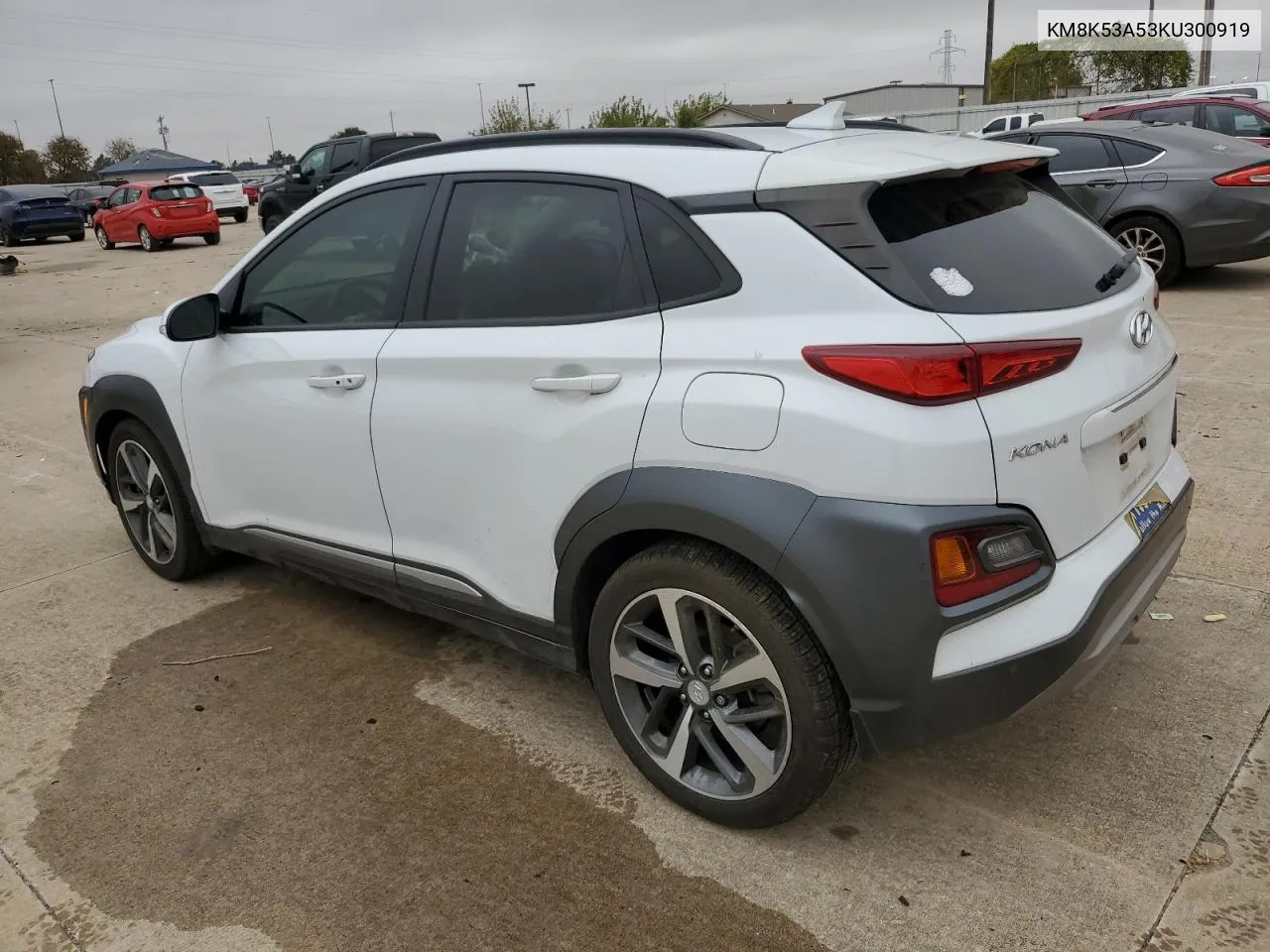 2019 Hyundai Kona Ultimate VIN: KM8K53A53KU300919 Lot: 78710674