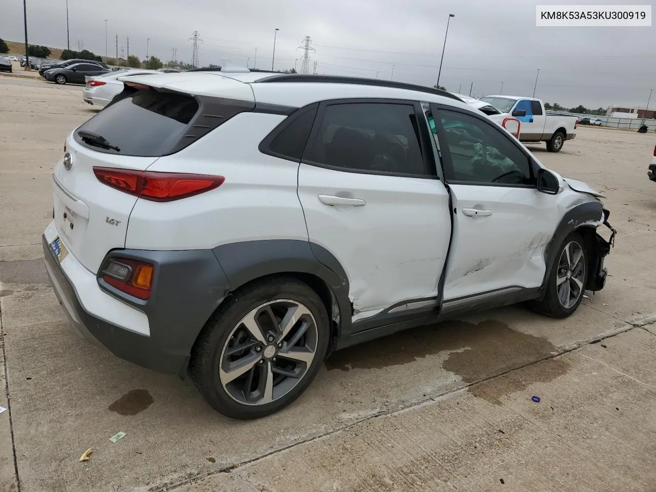 2019 Hyundai Kona Ultimate VIN: KM8K53A53KU300919 Lot: 78710674