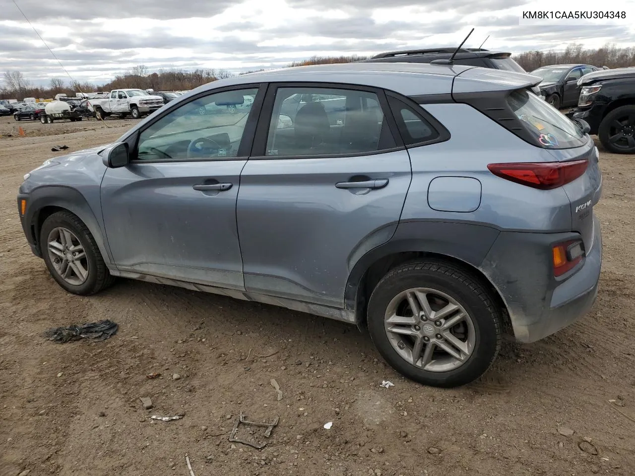 2019 Hyundai Kona Se VIN: KM8K1CAA5KU304348 Lot: 78879264