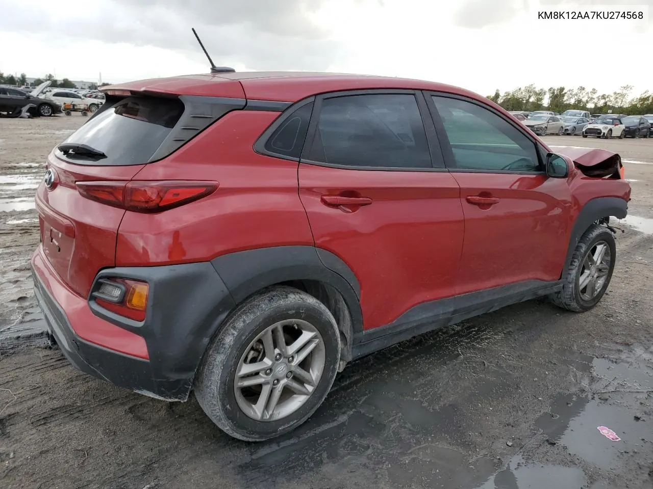 2019 Hyundai Kona Se VIN: KM8K12AA7KU274568 Lot: 79221744